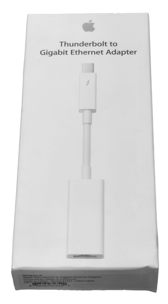 Original Apple Thunderbolt 2 to Gigabit Ethernet RJ45 Network Adapter Dongle MD463LL/A A1433