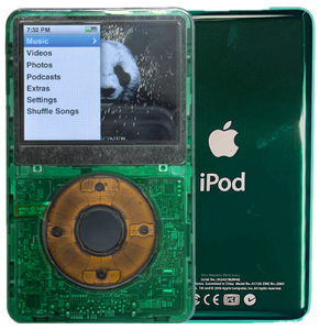 New Apple iPod Classic 6th & 7th Generation Atomic Clover Green / Atomic Storm / Gray (Green)