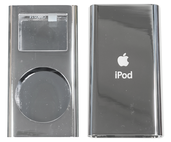 New Reflective Silver Chrome Housing Shell for Apple iPod Mini 1st & 2nd Generation Universal 4GB 6GB 128GB 256GB A1051