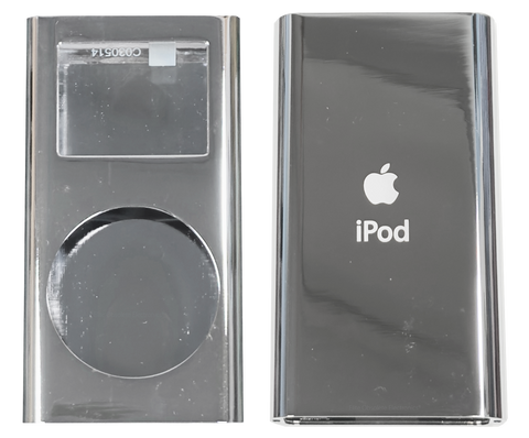 New Reflective Silver Chrome Housing Shell for Apple iPod Mini 1st & 2nd Generation Universal 4GB 6GB 128GB 256GB A1051