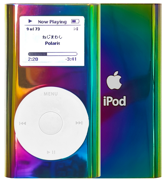 Refurbished Apple iPod Mini 1st 2nd Generation Reflective Rainbow A1051 4GB 6GB MicroDrive & 32GB 64GB 128GB 256GB 512GB 1TB SD Card 650mah