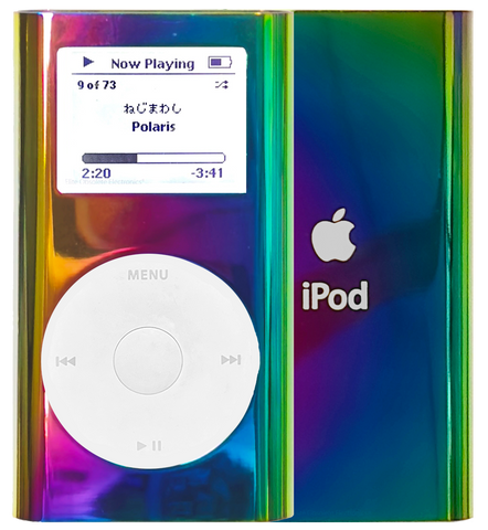 Refurbished Apple iPod Mini 1st 2nd Generation Reflective Rainbow A1051 4GB 6GB MicroDrive & 32GB 64GB 128GB 256GB 512GB 1TB SD Card 650mah