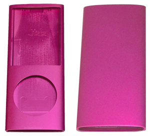 New Hot Pink Fully Blank Housing Shell Frame for Apple iPod Nano 4th Generation A1285