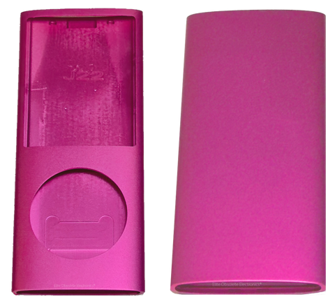 New Hot Pink Fully Blank Housing Shell Frame for Apple iPod Nano 4th Generation A1285