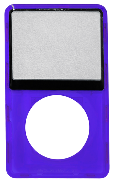 Indigo Crystal Clear Transparent Faceplate For Apple iPod Classic 6th 7th Generation A1238 Plastic