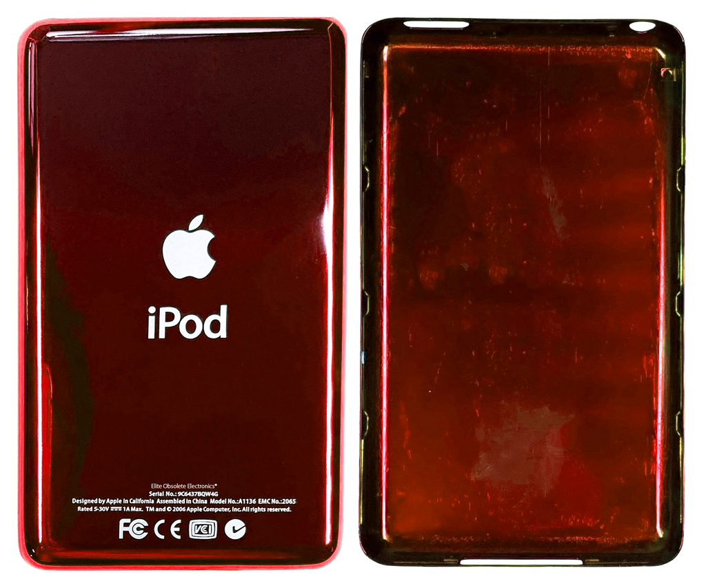 Thin Sangria Red Universal Backplate for Apple iPod Classic 6th Thin Sangria Red Universal Backplate for Apple iPod Classic 6th