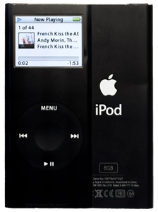 Used Apple iPod Nano 2nd Generation 8GB Black A1199 MA497LL/A