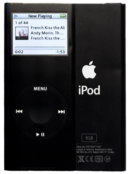 Used Apple iPod Nano 2nd Generation 8GB Black A1199 MA497LL/A