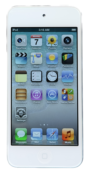 Refurbished Apple iPod Touch 5th Generation 32GB Silver MD720LL/A Rare iOS 6.0.1