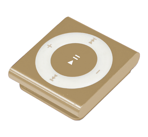 New Battery Refurbished Apple iPod Shuffle 4th Generation 2GB Gold A1373 MKM92LL/A