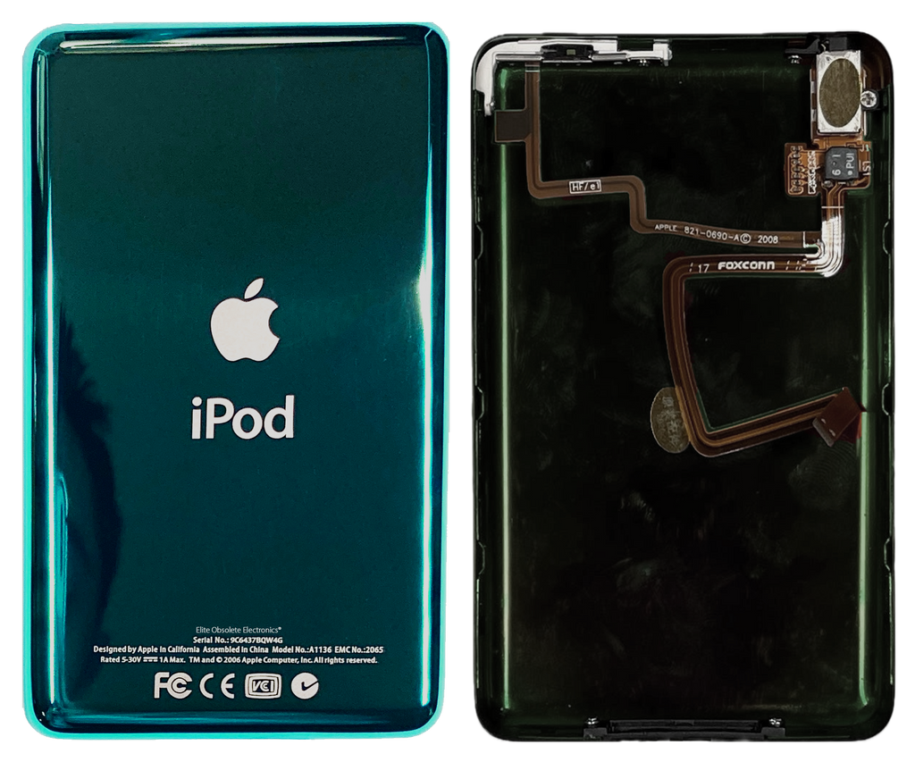 Thick Pine Green Universal Backplate for Apple iPod Video 5th 5.5 Thick Pine Green Universal Backplate for Apple iPod Video 5th 5.5