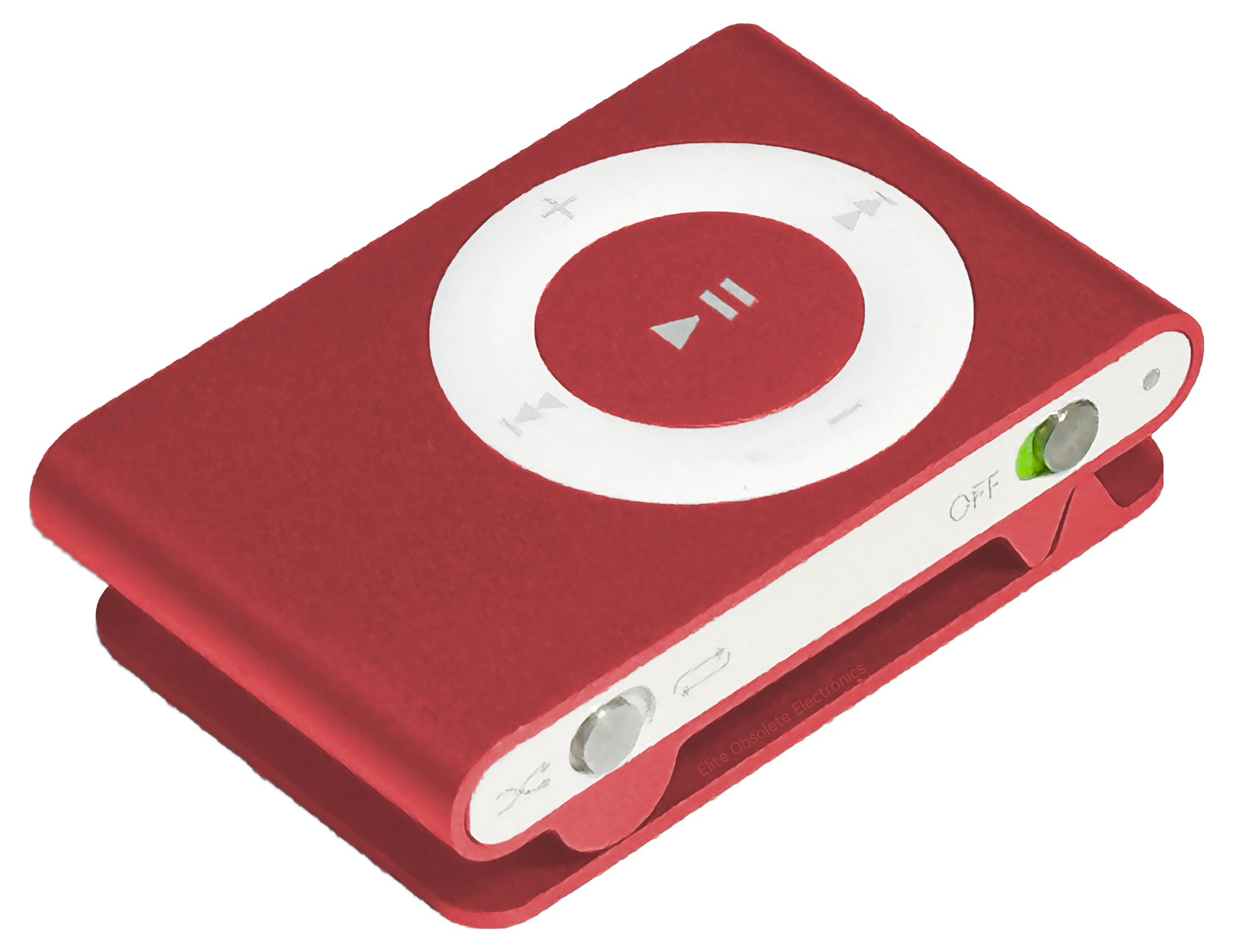Used Apple iPod Shuffle 2nd Generation 1GB 2GB Product Red A1204 Used Apple iPod Shuffle 2nd Generation 1GB 2GB Product Red A1204