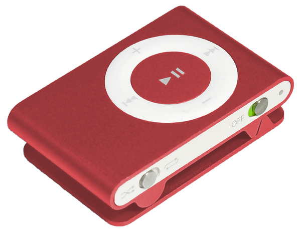 Used Apple iPod Shuffle 2nd Generation 2GB Product Red A1204