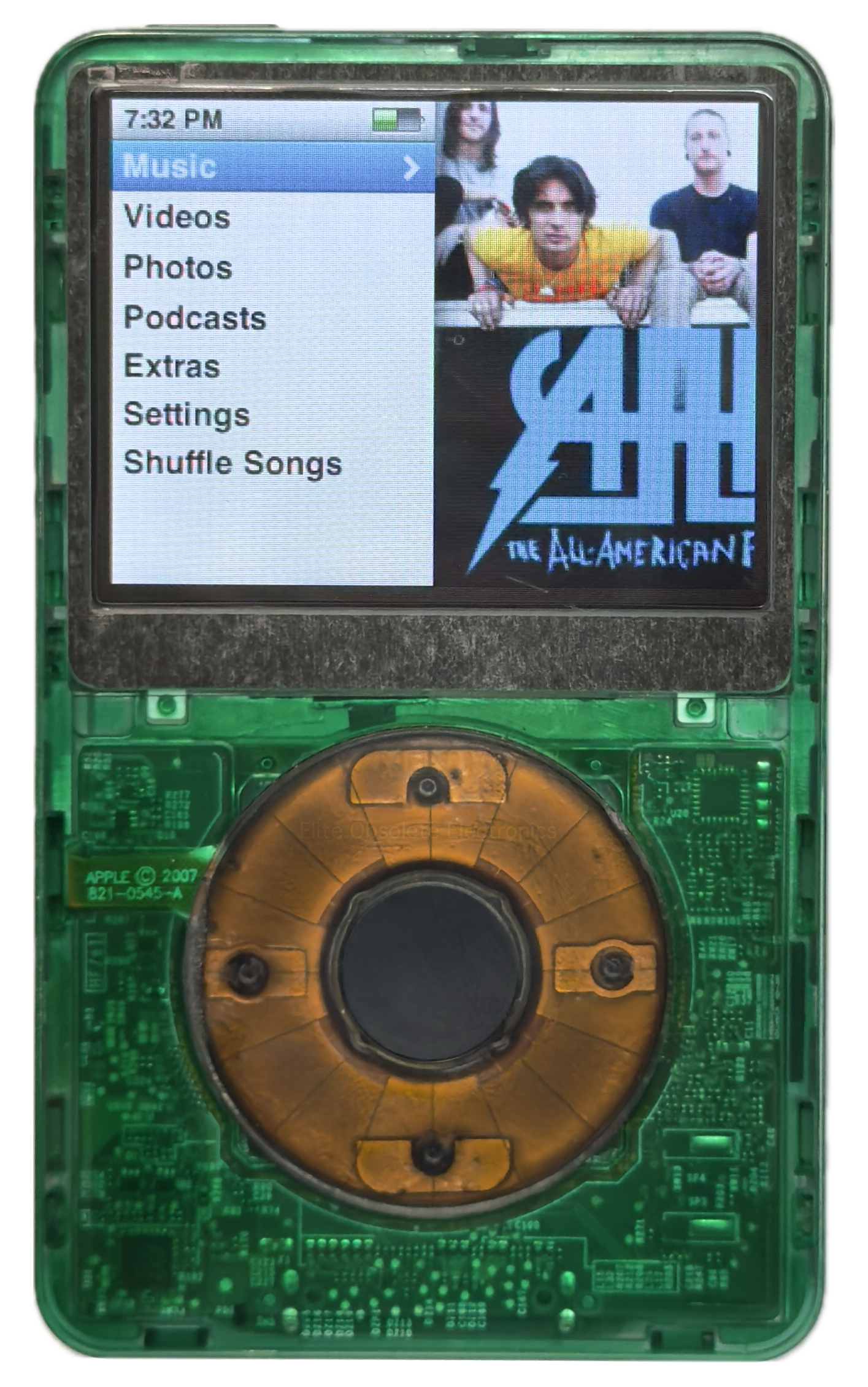 New Apple iPod Classic 6th & 7th Generation Atomic Clover Green New Apple iPod Classic 6th & 7th Generation Atomic Clover Green