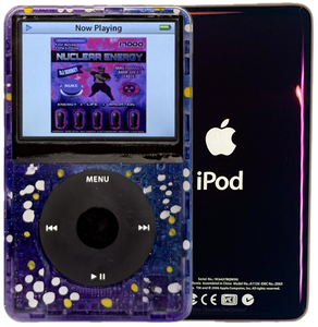 New Apple iPod Video Classic 5th & 5.5 Enhanced Atomic Midnight Stargaze / Black / Black (Wine)