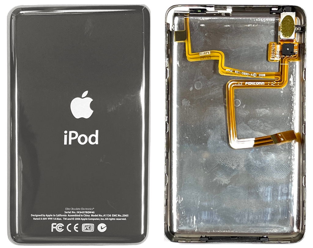 New Thin Universal Silver Backplate for Apple iPod Video 5th 5.5 New Thin Universal Silver Backplate for Apple iPod Video 5th 5.5