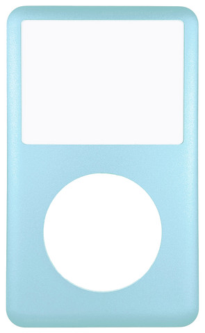 Arctic Blue Faceplate For Apple iPod Classic 6th 7th Generation Metal A1238