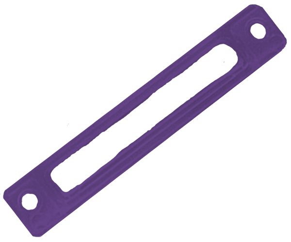 Solid Purple Dock Plastic Bezel for Apple iPod Video 5th 5.5 & Classic 6th 7th Thick & Thin A1136 A1238