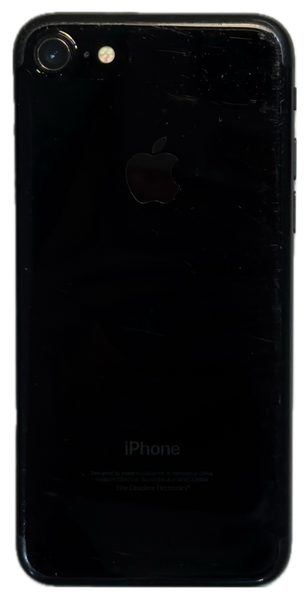 Rare iOS 10.2.0 Apple iPhone 7 256GB Jet Black GSM Unlocked A1778 MN9T2LL/A Refurbished New Battery