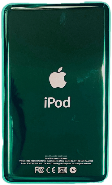 New Apple iPod Classic 6th & 7th Generation Atomic Clover Green / Atomic Storm / Gray (Green)