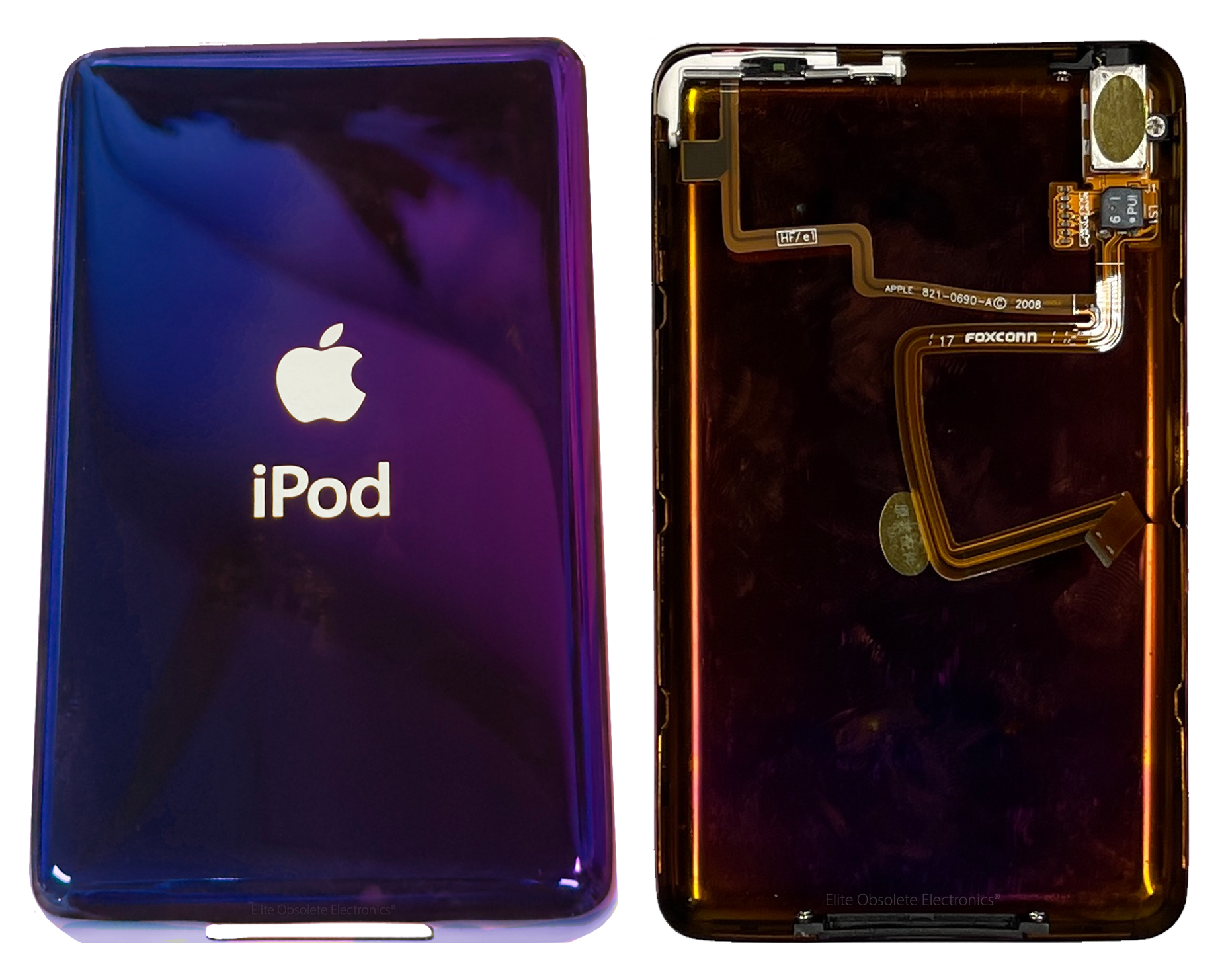Thin Ultraviolet Purple Blue Universal Backplate for Apple iPod Thin Ultraviolet Purple Blue Universal Backplate for Apple iPod