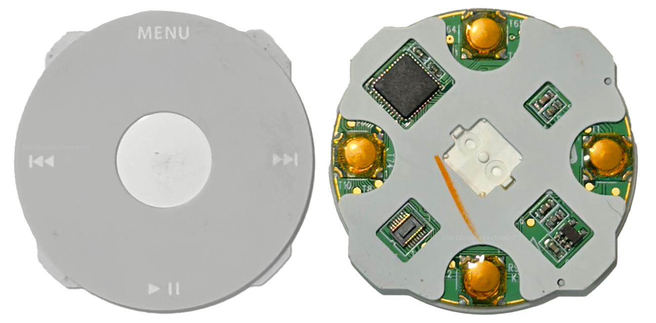 Original Click Wheel Center Button Assembly Only for Apple iPod Monochrome Classic 4th Generation 2004 A1059