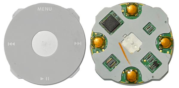 Original Click Wheel Center Button Assembly Only for Apple iPod Monochrome Classic 4th Generation 2004 A1059