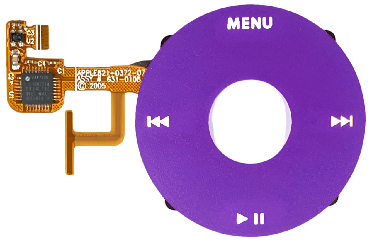 Purple Click Wheel Flex for Apple iPod Video 5th 5.5 A1136