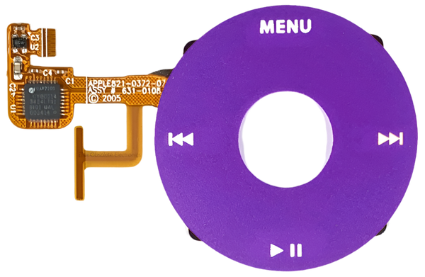 Purple Click Wheel Flex for Apple iPod Video 5th 5.5 A1136