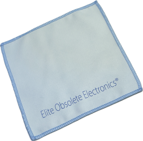 New Elite Obsolete Electronics Stiched Microfiber Suede Polishing Cloth