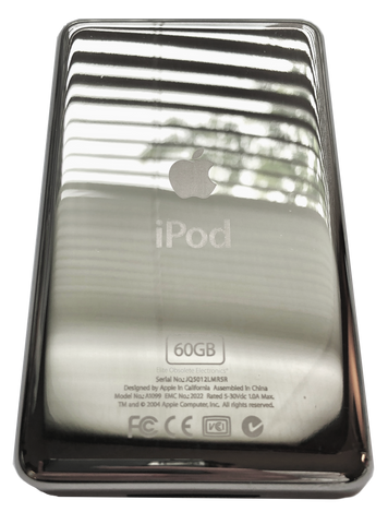 New 60GB Thick Silver Backplate for for Apple iPod Photo iPod & iPod with Color Display 4th Generation 2005 A1099