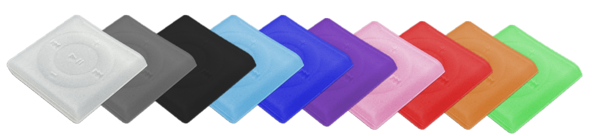 New Colored Soft Silicone Protective Case for Apple iPod Shuffle 4th Generation A1373