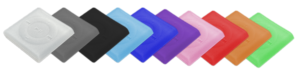 New Colored Soft Silicone Protective Case for Apple iPod Shuffle 4th Generation A1373