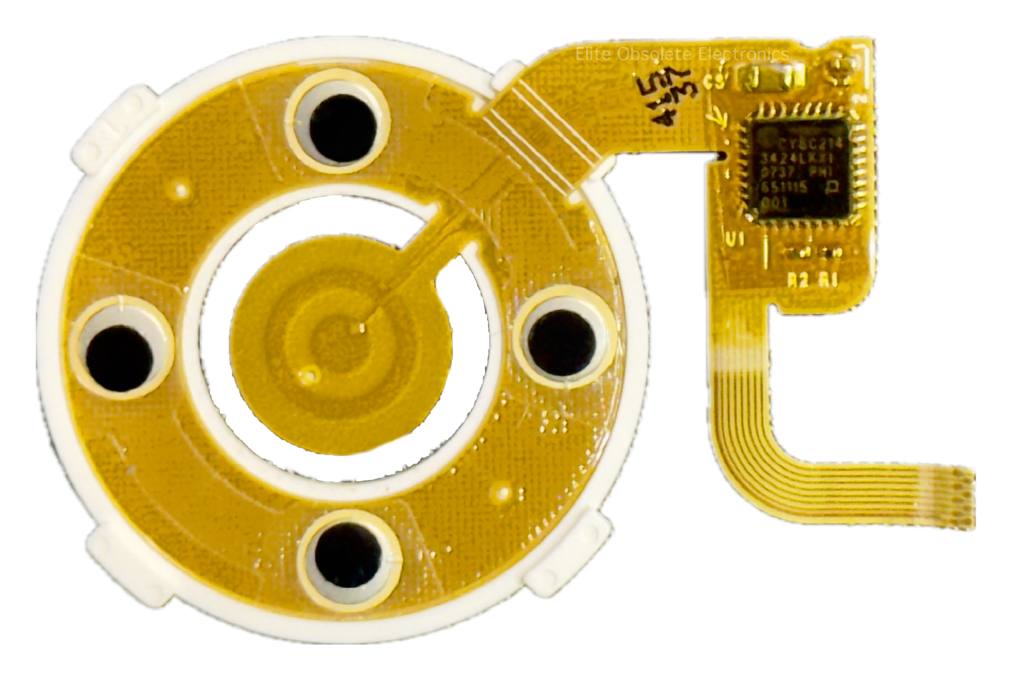 Refurbished Original White Click Wheel & Flex Cable for Apple iPod