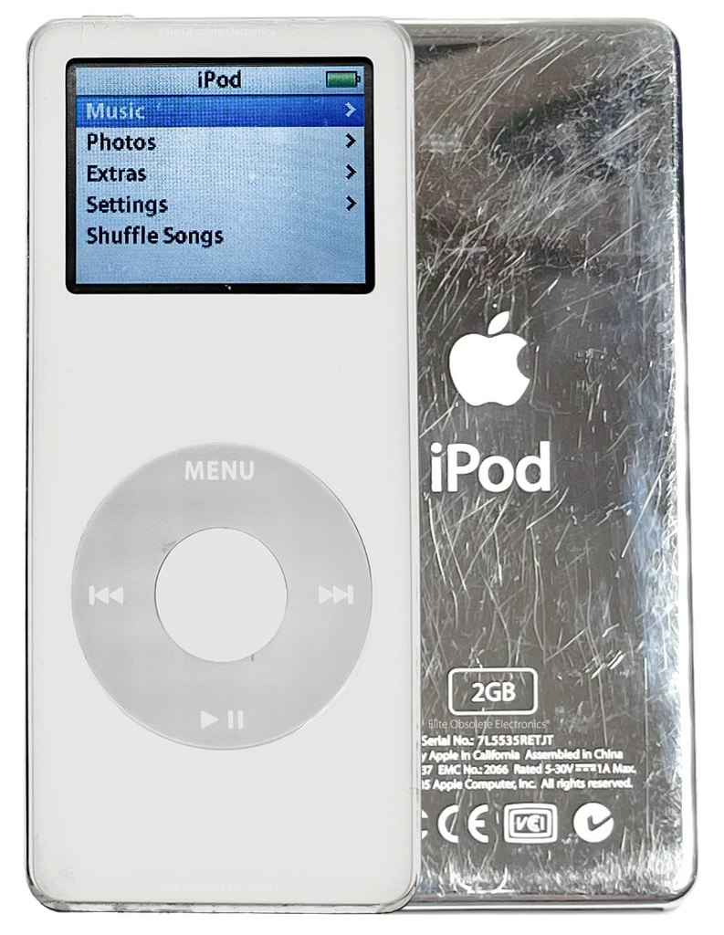 Refurbished Apple iPod Nano 1st Generation White 1GB 2GB 4GB Refurbished Apple iPod Nano 1st Generation White 1GB 2GB 4GB