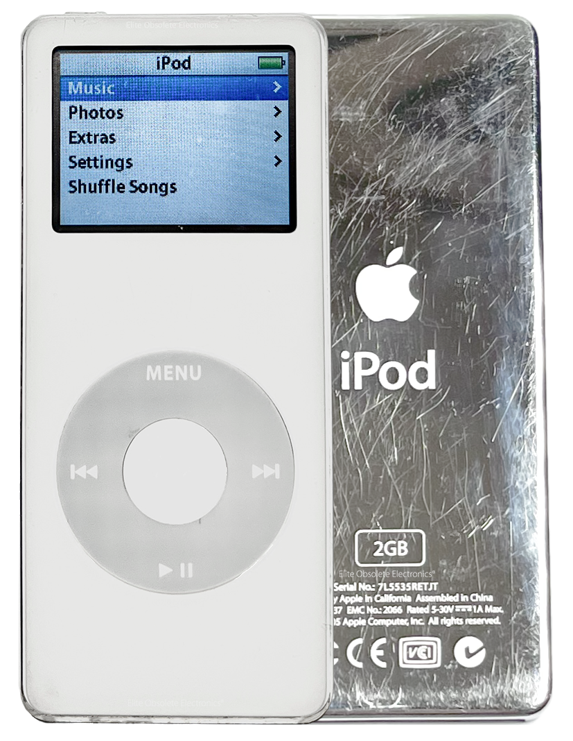 Refurbished Apple iPod Nano 1st Generation White 1GB 2GB 4GB A1137 MA350LL/A MA004LL/A MA005LL/A