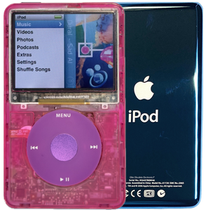 New Apple iPod Classic 6th & 7th Generation Atomic Pink Bubblegum / Pink / Purple (Aqua)