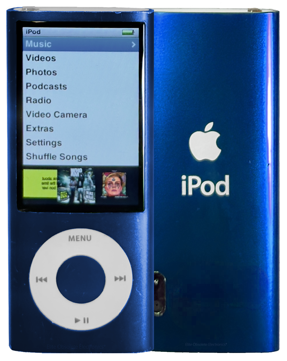 Refurbished Apple iPod Nano 5th Generation 8GB 16GB Blue A1320 Refurbished Apple iPod Nano 5th Generation 8GB 16GB Blue A1320