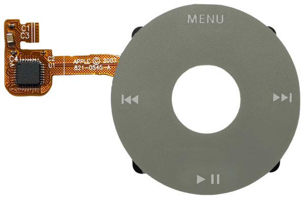Phantom Gray Click Wheel Flex for Apple iPod Classic 6th 7th Generation A1238