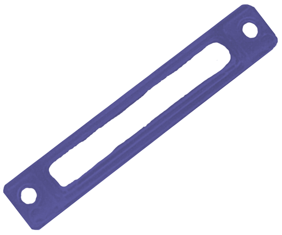 New Atomic Twilight Plum Transparent Clear Plastic Dock Bezel for Apple iPod Video 5th 5.5 & iPod Classic 6th 7th A1136 A1238