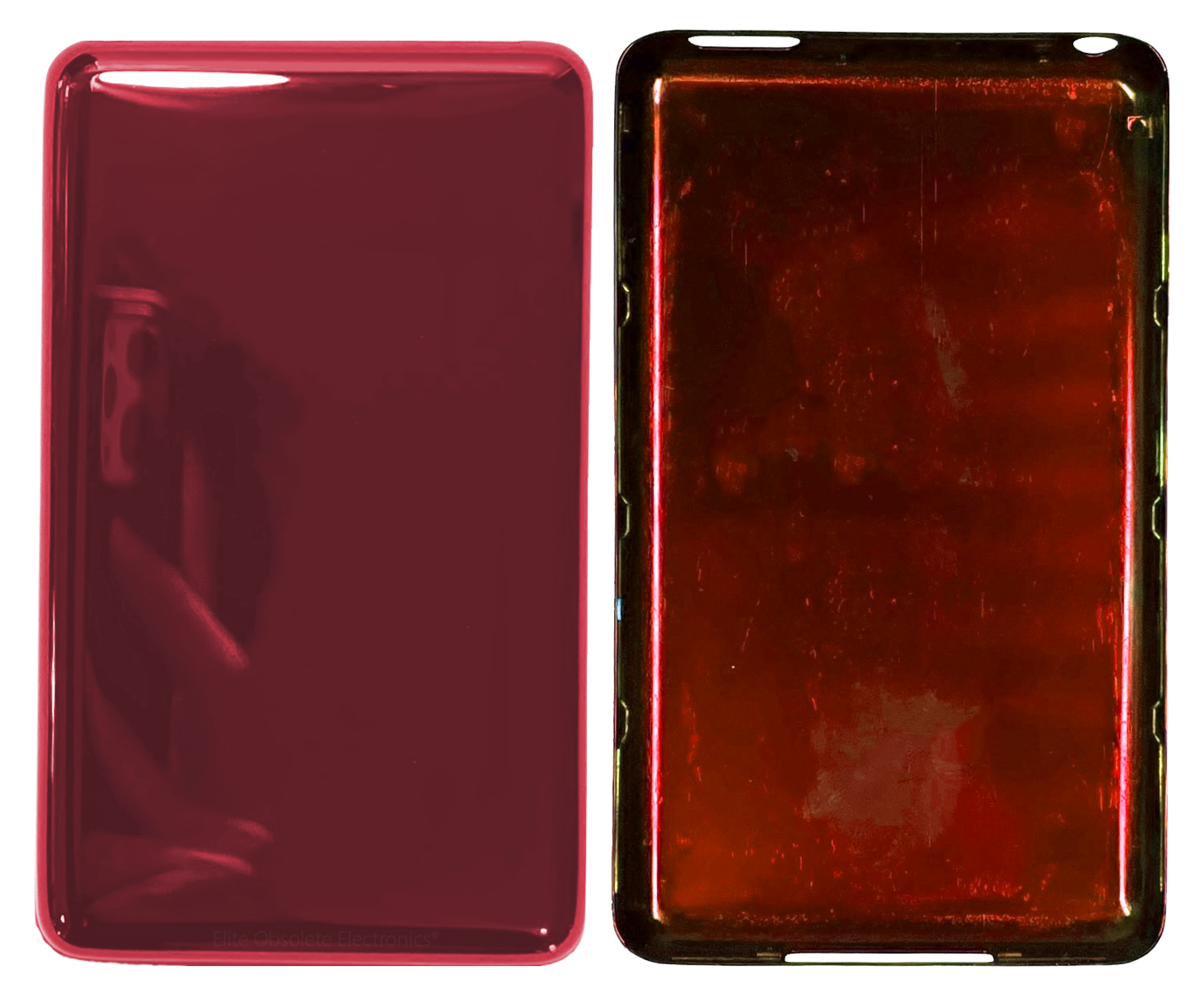 Thin Sangria Red Fully Blank Backplate for iPod Video 5th 5.5 Enhanced & Apple iPod Classic 6th 7th
