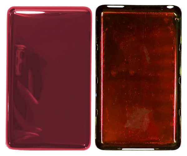 Thin Sangria Red Fully Blank Backplate for iPod Video 5th 5.5 Enhanced & Apple iPod Classic 6th 7th