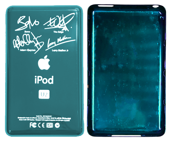 Thick Ocean Blue U2 Special Edition Backplate for Apple iPod Video 5th 5.5 & iPod Classic 6th 7th A1136 A1238