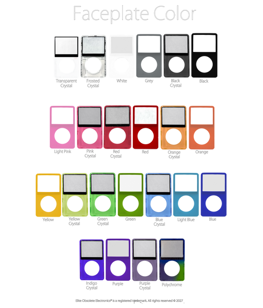 New Create Your Own iPod Video 5th & 5.5 Enhanced A1136 Tarkan iFlash SD Card 650mah 2000mah 3000mah