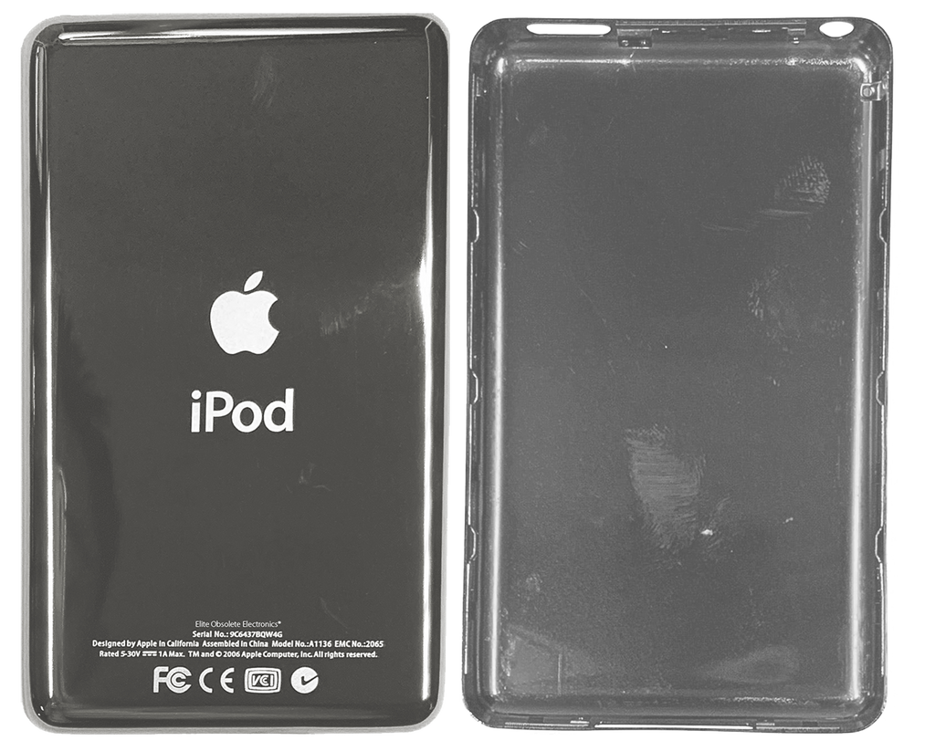 New Thin Universal Silver Backplate for Apple iPod Video 5th 5.5 New Thin Universal Silver Backplate for Apple iPod Video 5th 5.5