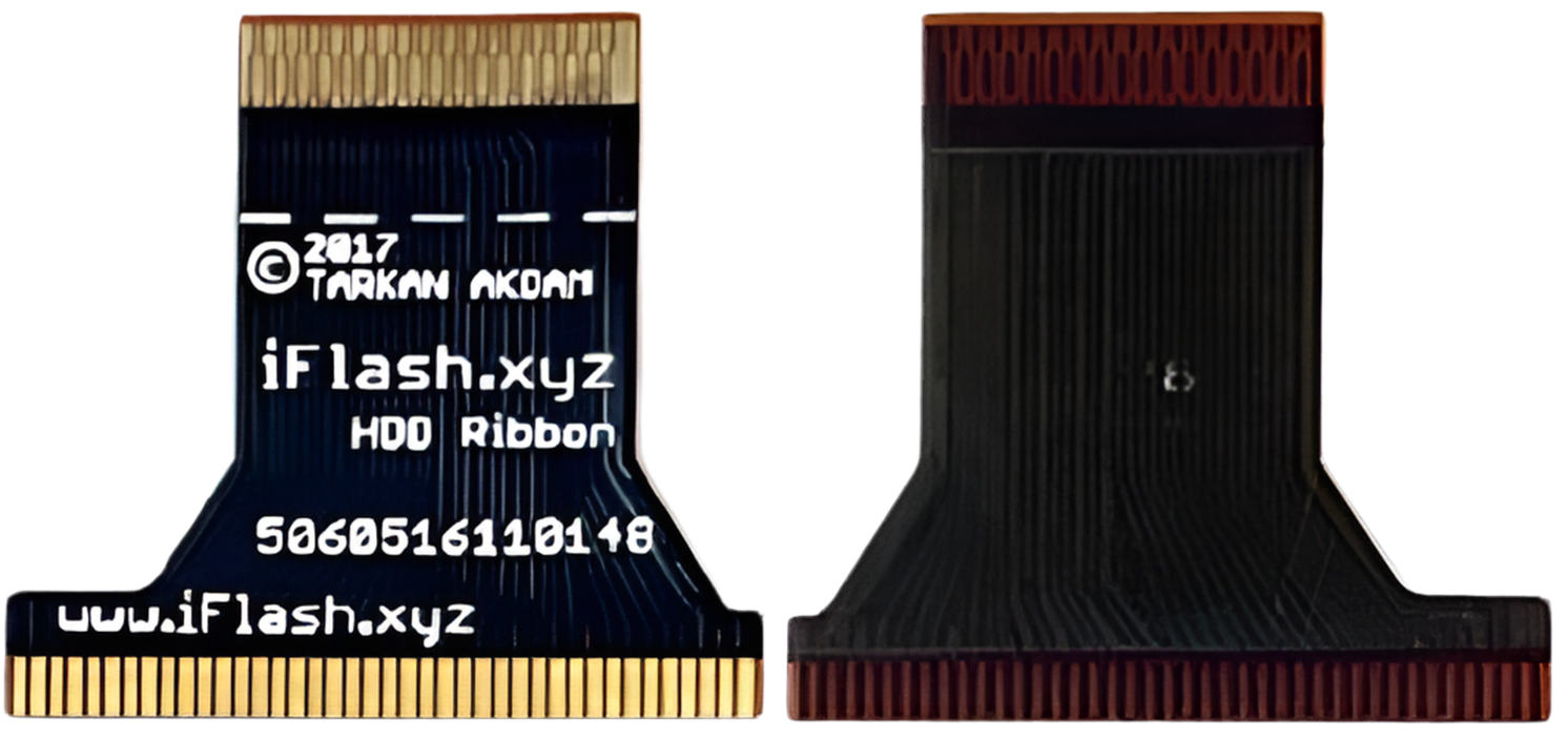 New Tarkan iFlash 40-Pin ZIF HDD Flex Cable for Apple iPod Video Classic