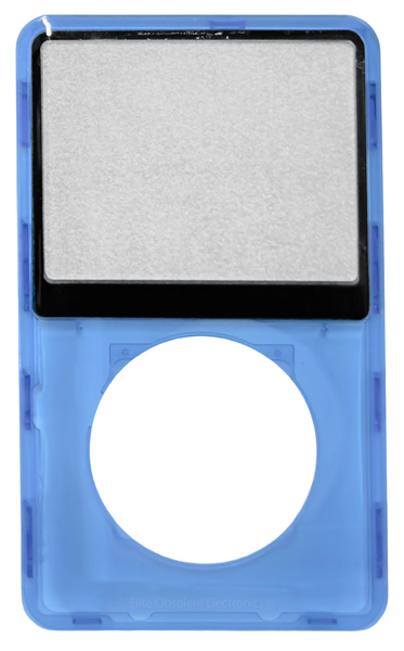 Blue Crystal Clear Faceplate For Apple iPod Video 5th & 5.5 Generation Plastic A1136