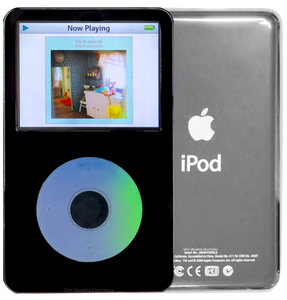 New Apple iPod Video Classic 5th & 5.5 Enhanced Black / Polychrome / Black (Silver)