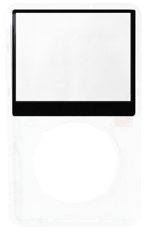 Crystal Clear Transparent Clear Faceplate For Apple iPod Video 5th & 5.5 Generation Plastic A1136