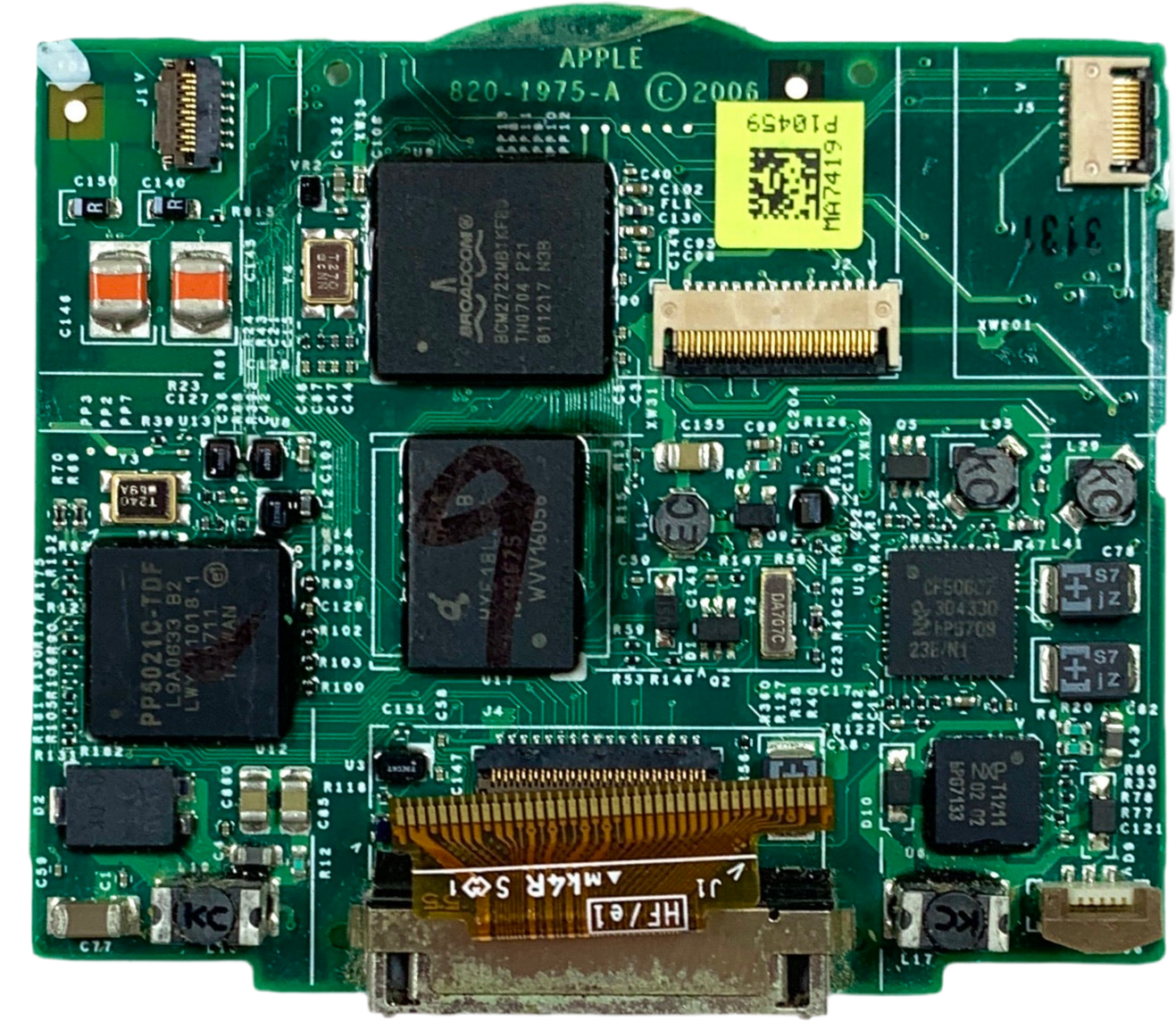 Apple 820-1975-A Motherboard Logic Board 32MB 64MB for iPod Video 5.5 Enhanced 2006 A1136